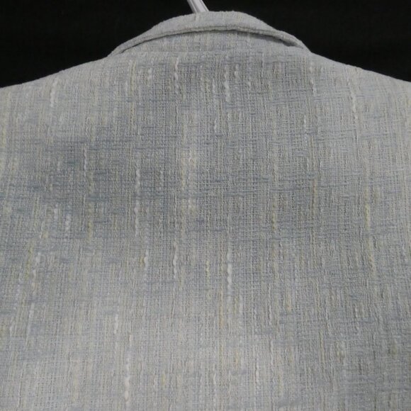 Unbranded | P2P 16.5 inches measured | Chic Cropped Short Sleeve Jacket / Blazer - Picture 12 of 15